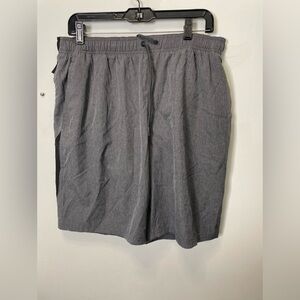 Gray Nike swim trunks, size extra-large
